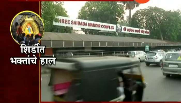 Shirdi Devotees Suffer From Bandh For Sai Baba Birth Controversy
