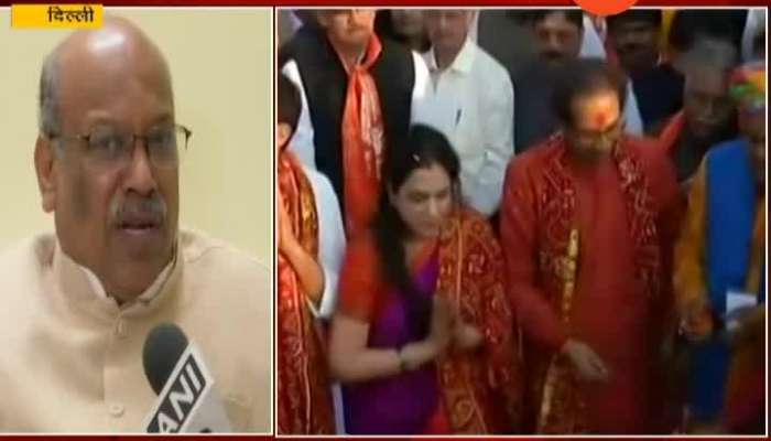 Delhi Cabinet Minister Sanjay Dhotare On CM Uddhav Thackeray Visit To Ayodhya
