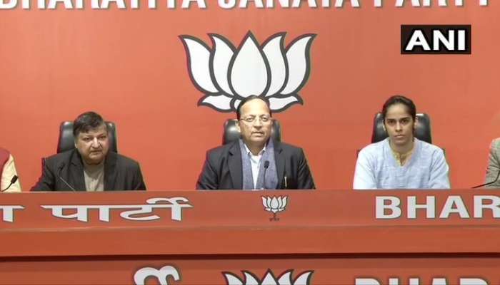 'फुलराणी' सायना नेहवालचा भाजपमध्ये प्रवेश
