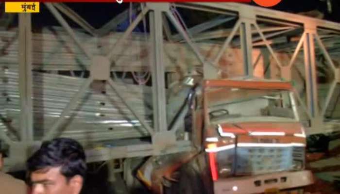 Ghatkopar Mankhurd Link Road Bridge Structure Collapsed In Accident Two Injured