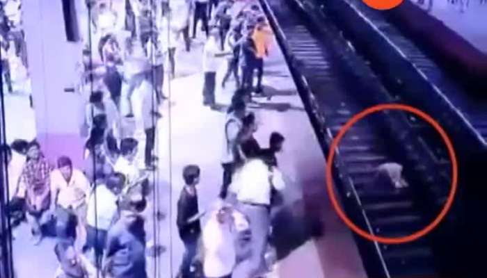 Man Attempted Suicide on borivali station but Saved