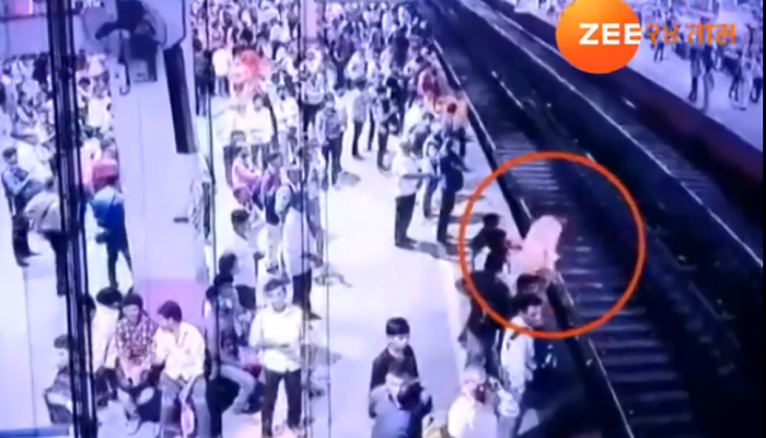 रेल्वेपुढे उडी मारत तरुणाचा आत्महत्येचा प्रयत्न, पण जीव वाचला