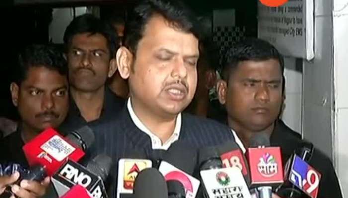 Hinganghat,Wardha Opposition Leader Devendra Fadanvis Visit Victim