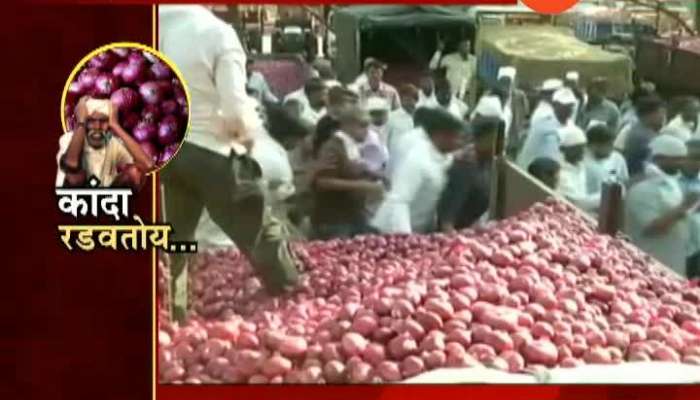 Nashik Farmers Demand To Lift Ban From Onion Export As Price Falls