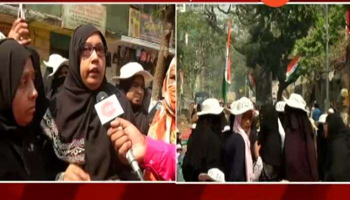 Mumbai Nagpada Case Filed On Womens For Blocing Mahaplaika Road For CAA And NRC Protest
