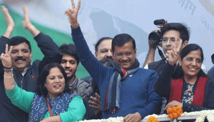 १४ फेब्रुवारी नव्हे, तर 'या' दिवशी होणार केजरीवालांचा शपथविधी 