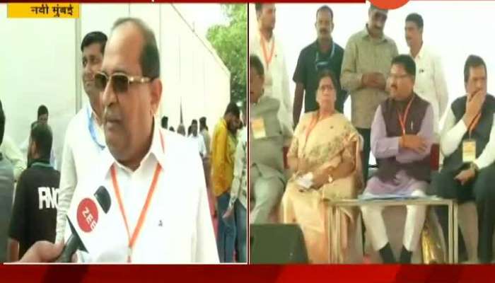 Navi Mumbai BJP Leader Radhakrishna Vikhe Patil Criticise Maha Vikas Aghadi