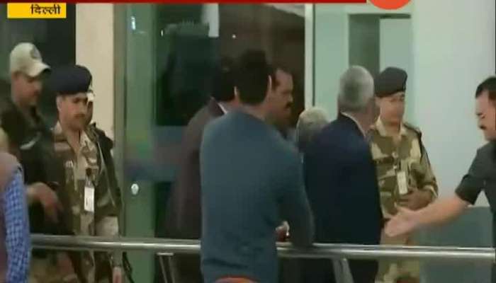 Delhi Shivsena Activist Warm Welcome To Maharashtra CM uddhav Thackeray Delhi Shivsena Activist Warm Welcome To Maharashtra CM uddhav Thackeray