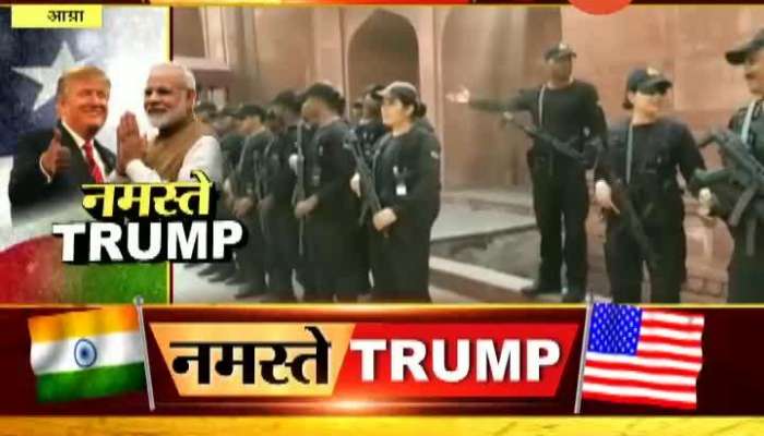 Agra ATS Team All Prepared For Security Of US President Trump Visit To Taj Mahal