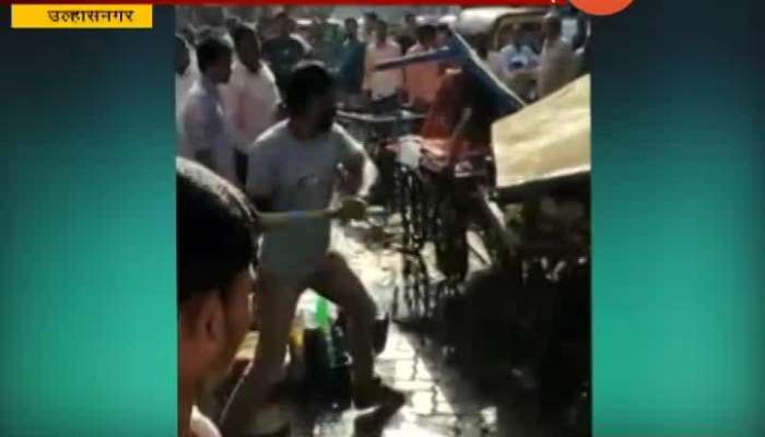 उल्हासनगर | अवैध फेरीवाल्यांवर धडक कारवाई उल्हासनगर | अवैध फेरीवाल्यांवर धडक कारवाई