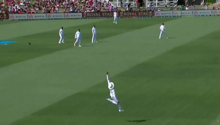 IND vs NZ : 'सर जडेजा'चा हा अफलातून कॅच बघितलात का?