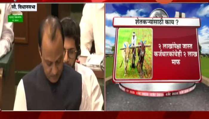 Mumbai Vidhan Sabha Ajit Pawar Presents Budget On Farmer