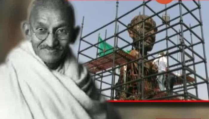 Vardha Mahatma Gandhi,Vinoba Bhave Sculputure