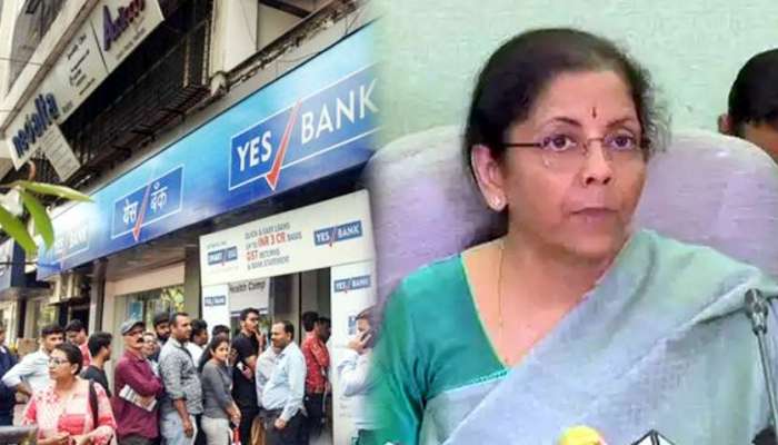 YES बँकेच्या संकटानंतर अर्थमंत्र्यांची जुनी रड कायम; काँग्रेसवर फोडले खापर