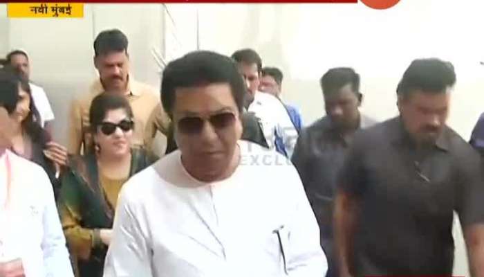  MNS Raj Thackeray Reached Navi Mumbai