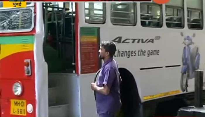 Mumbai BEST Bus get clean to avoid Corona Virus