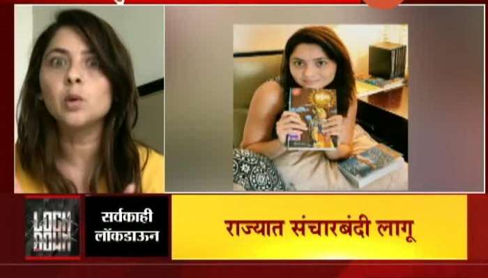 GO CORONA actress sonalee kulkarni 