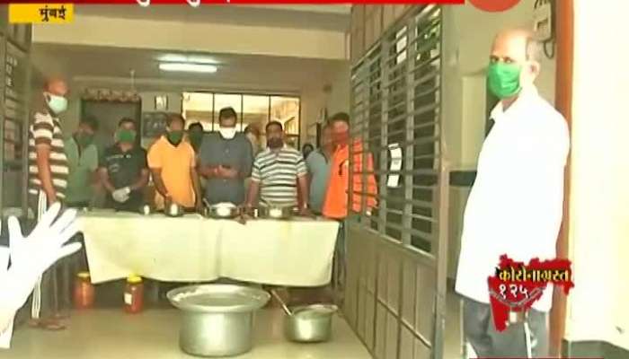 Mumbai,Curry Road Shivsena Provide Food Lockdown Situation