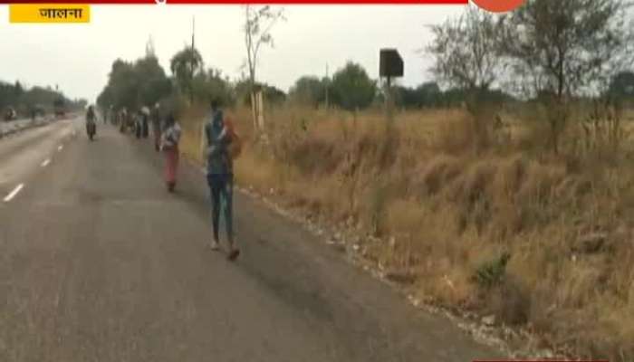 Jalna 30 Madhya Pradesh Worker Stuck Lockdown