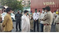 ठाण्यात करमुसेची भेट घेण्यासाठी निघालेल्या दरेकर, सोमय्यांना पोलिसांनी रोखले