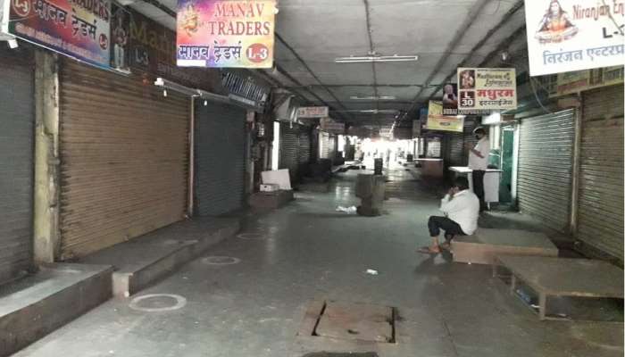 नवी मुंबईतील एपीएमसी मार्केट बंद