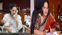 बाळाच्या जन्मानंतर कोरोनाशी लढण्यासाठी कामावर परतली कर्तव्यनिष्ठ 'आई'