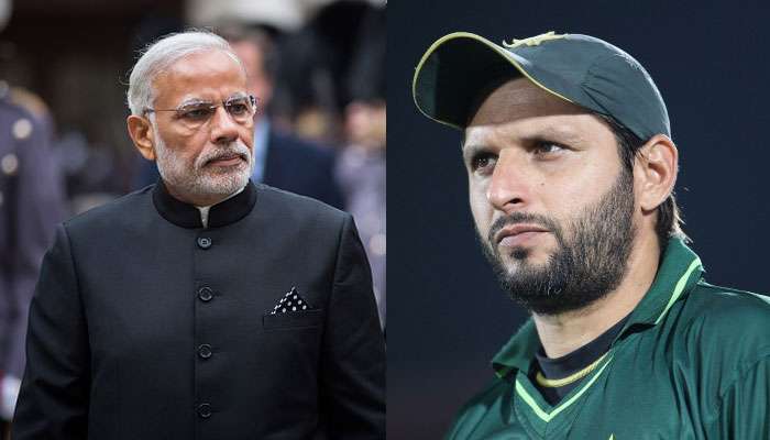 'मोदी सरकार नकारात्मक', शाहिद आफ्रिदीची टीका
