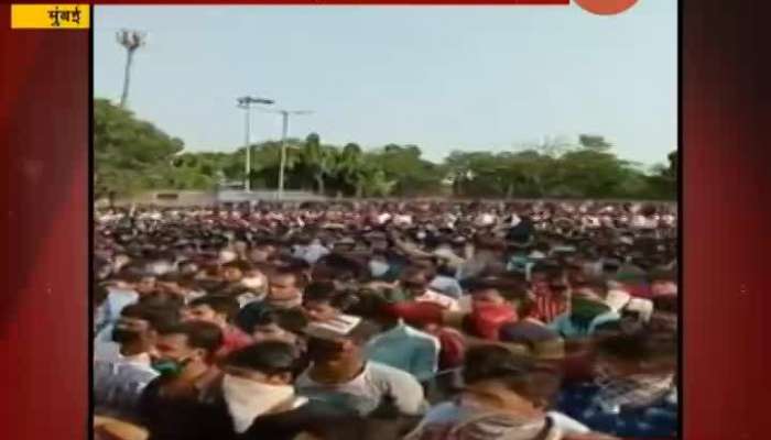 Mumbai Ground Report On Huge Crowd Gathering At Bandra Station