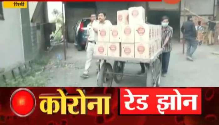 Shirdi Police Seized Illegal Beer From Wine Shop Godown