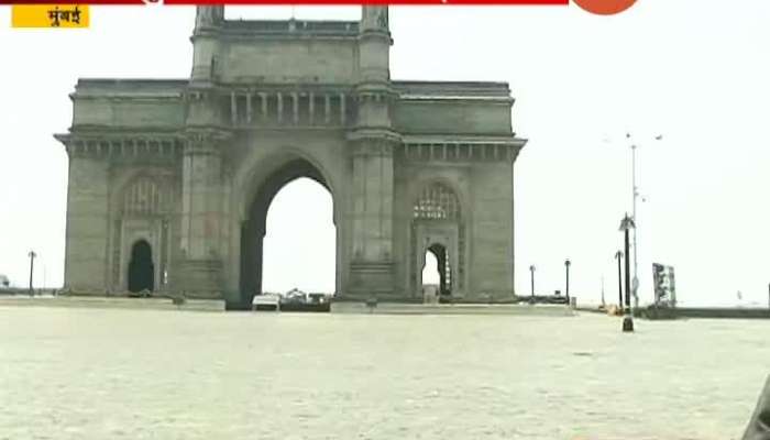 Mumbai Gateway Of India With Out Tourist In Lockdown Situation