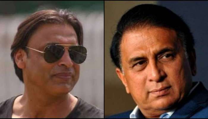 'एकवेळ लाहोरमध्ये बर्फ पडेल पण...' गावसकरांचा शोएब अख्तरवर निशाणा