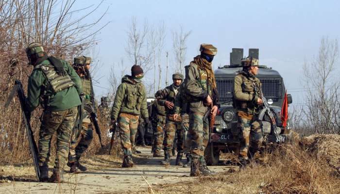 काश्मीरमध्ये CRPFच्या पथकावर दहशतवादी हल्ला, दोन जवान शहीद