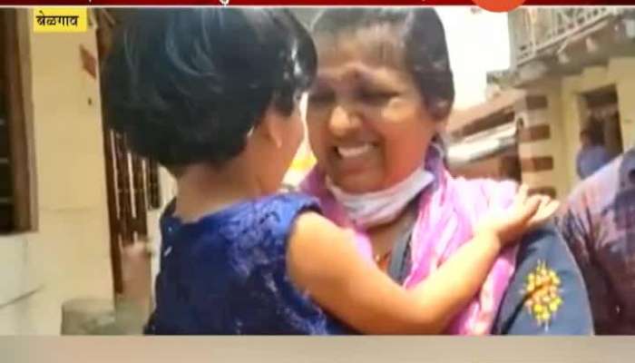 Belgaum Mother And Daughter Emotional Meet After 21 Of Lockdown