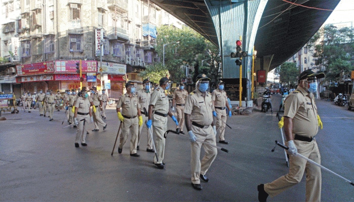 महाराष्ट्रात १००७ पोलिसांना कोरोनाची लागण, आतापर्यंत ७ पोलिसांचा मृत्यू