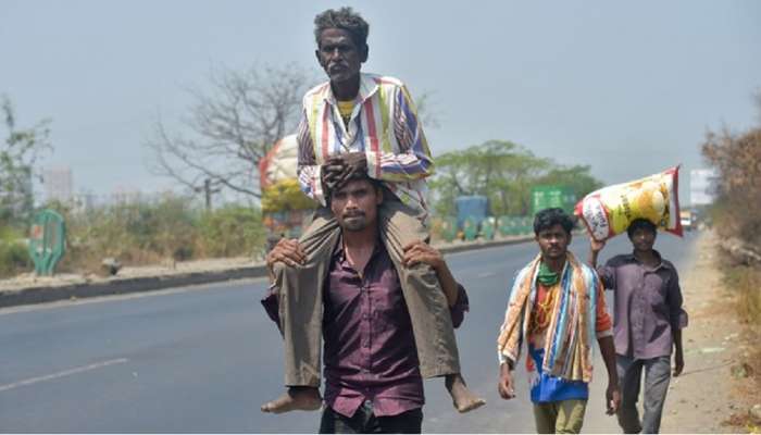  मजूर सोडून जात आहेत... मुंबई... 'जशी रावणाची दुसरी लंका'