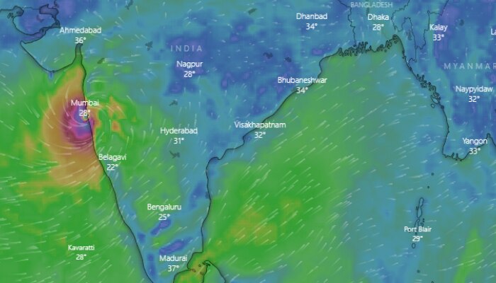 एका क्लिकवर पाहा नेमकं कुठे आहे निसर्ग चक्रीवादळ?