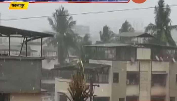 Heavy Rain In Badlapur