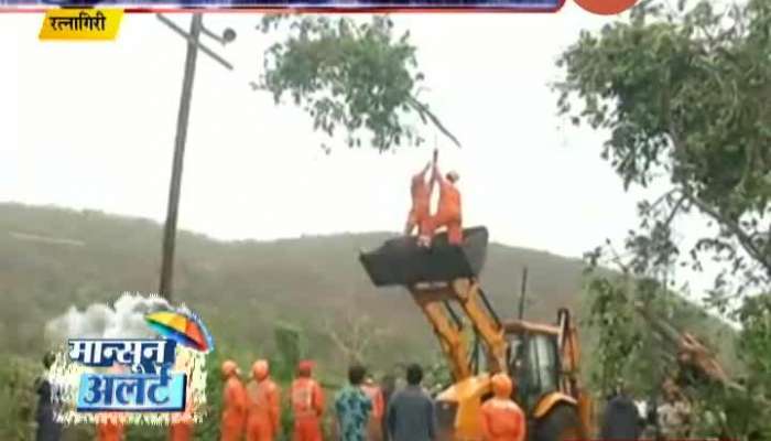 Ratnagiri,Dapoli Tree Collapse