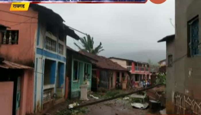 Raigad Nisarga Cyclone Affect On District