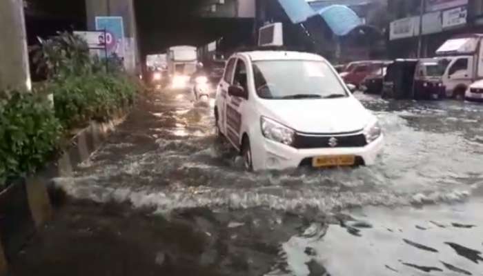 पाहा, मुंबई आणि परिसरात सकाळी कसा पाऊस कोसळला ?