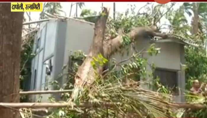 Ratnagiri,Dapoli Nisarga Cyclone Affected People Demand For To Clear The Road