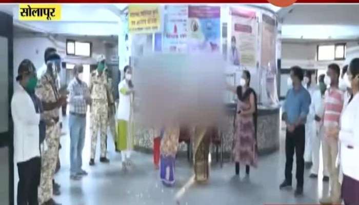 Solapur 13 Days Two Child Successfully Win Fight Against Corona