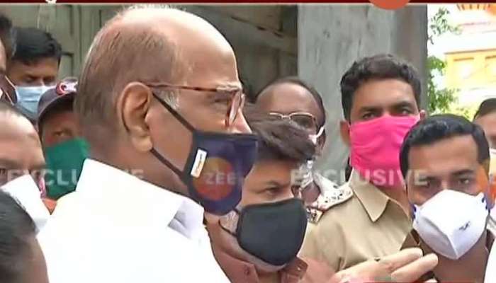  NCP Sharad Pawar On Ratnagiri Region Affected From Nisarga Cyclone