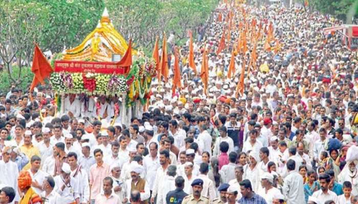 आनंदवारी । संत तुकाराम महाराजांची पालखी देहू येथून रवाना