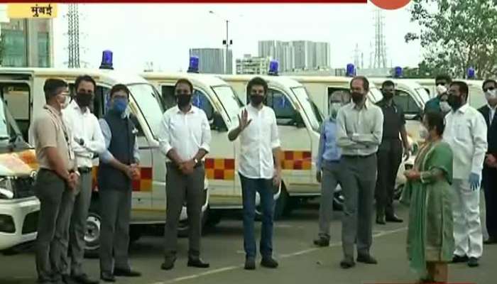 Zee group donates 46 ambulances to Maharashtra Government to fight against covid 19