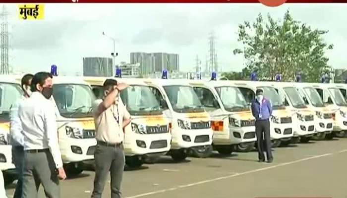 Mumbai Zee Media Donated 200 Ambulance In Presence Of CM In Fight Against Corona Pandemic