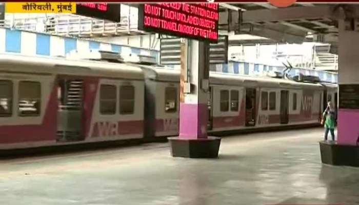 Mumbai,Borivali Local Start From Today For Essential Services