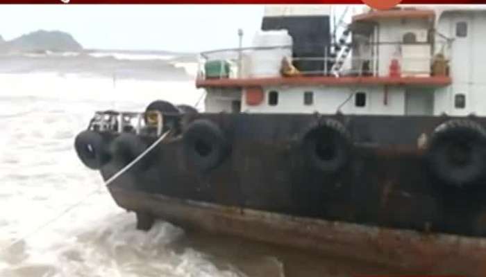 Ratnagiri Ship Stuck In Nisarga Cyclone Not Not Removed