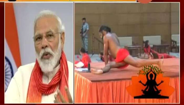 New Delhi PM Modi On th International Yoga Day