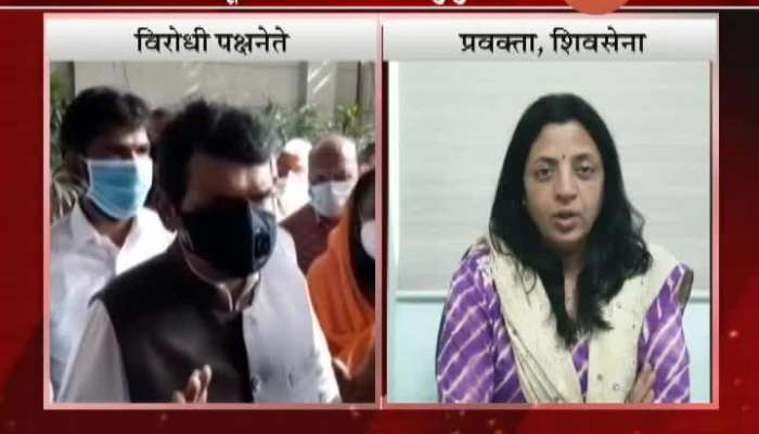 Pandharpur BJP MLA Gopinath Padalkar Critics On CM Uddhav Thackeray Fadanvis And Manisha Kayande Reaction